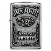 ��������� Zippo 250JD.427 - Jack Daniels - High Polish Chrome