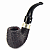  Peterson House Pipe - Rusticated Bent P-Lip ( 9 )