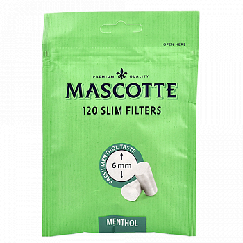 ������� ��� ���������� 6�� Mascotte Slim Mentol 120 �� (� ������) 