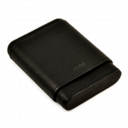 ������ ��� 3 ����� Adorini  - Real Leather Case for 3 Cigars Black 6914