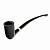 ������ Peterson Churchwarden - Ebony Silver - ���. 166 (��� �������) Estate New Unsmoked