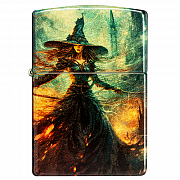 ��������� Zippo 46275 - Fire Mage - 540 Tumbled Brass