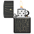 ��������� Zippo 46172 - Line Art - Black Crackle�