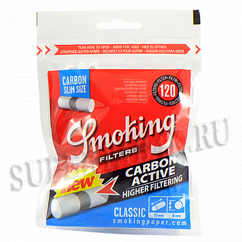 ������� ��� ���������� 6�� (��������) Smoking Slim Carbon 120 ��