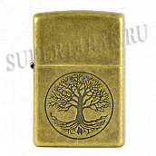 ��������� Zippo 29149 - Tree of Life - Antique Brass