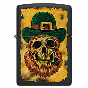 ��������� Zippo 46244 - Lucky Map - Black Matte