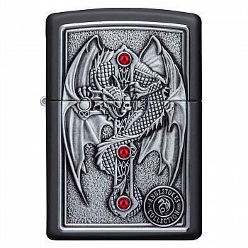 ��������� Zippo 49755 - Winged Dragon Cross Design