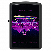 ��������� Zippo 46247 - Sign Design - Black Matte