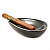 ���������� �������� Adorini - Ashtray Leaf Black - 14404 (11042)