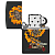 ��������� Zippo 48954 - Rick Rietveld - Black Matte