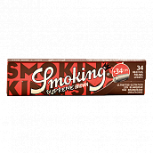������ ������������� Smoking Supreme Brown King Size + Filter Tips (34 ��.)