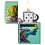��������� Zippo 46233 - One with Nature - High Polish Green