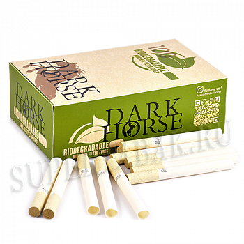 Сигаретные гильзы Dark Horse - Biodegradable (100 шт.)