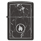 ��������� Zippo 46571 - Marlbe Flame - High Polish Black