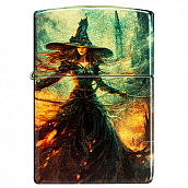 ��������� Zippo 46275 - Fire Mage - 540 Tumbled Brass
