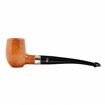  Peterson Speciality Pipes - Barrel - Natural Silver Mounted P_Lip ( )